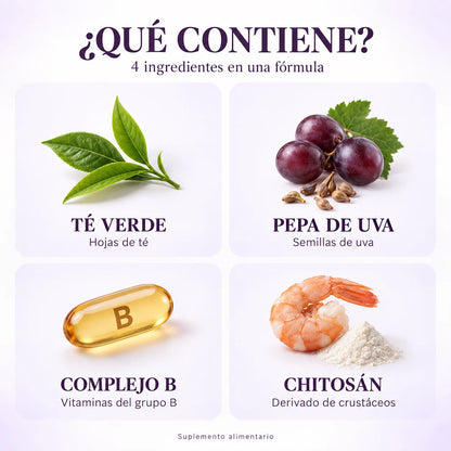 Lemme Burn | Apoyo nutricional · Antioxidantes · Cápsulas prácticas